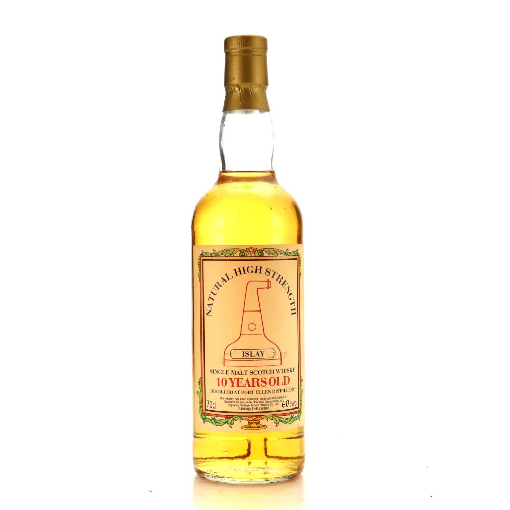 Port Ellen 10 Year Old Signatory Vintage Natural High Strength