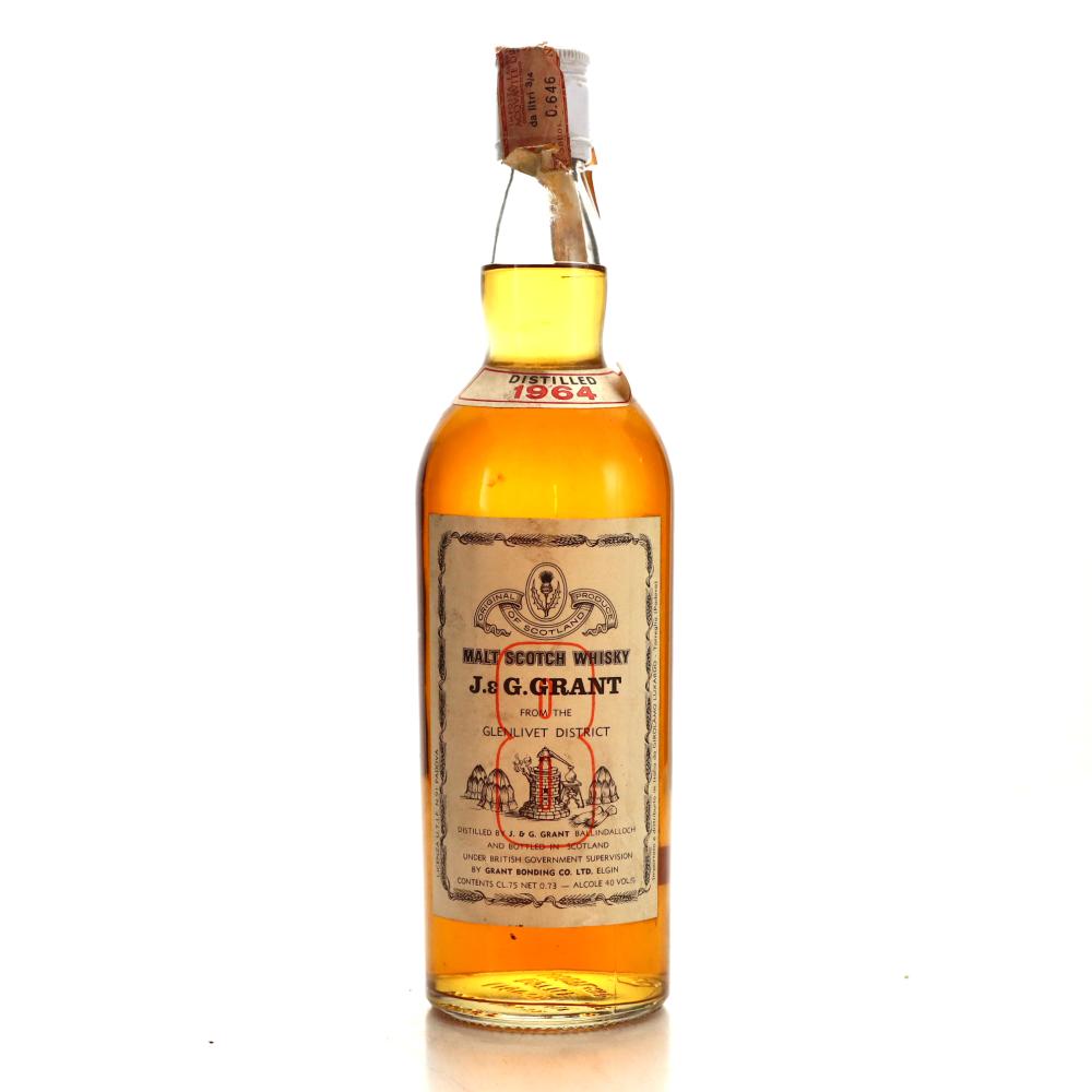 Glenfarclas 'J&G Grant' 1964 Grant Bonding Co  8 Year Old / Girolamo Luxardo Import