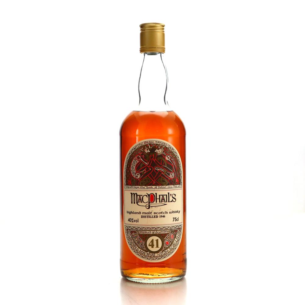 MacPhail's 1946 41 Year Old Highland Malt 'Book of Kells'