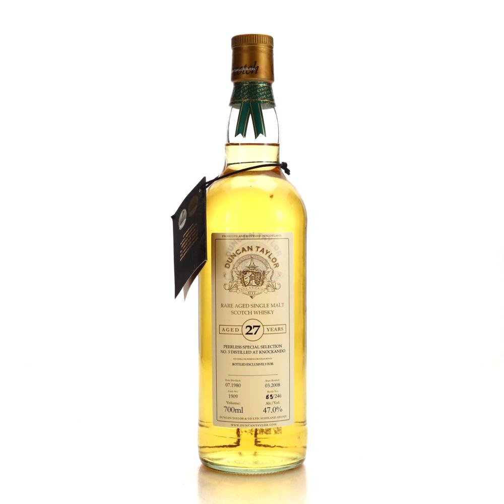 Knockando 1980 Duncan Taylor 27 Year Old