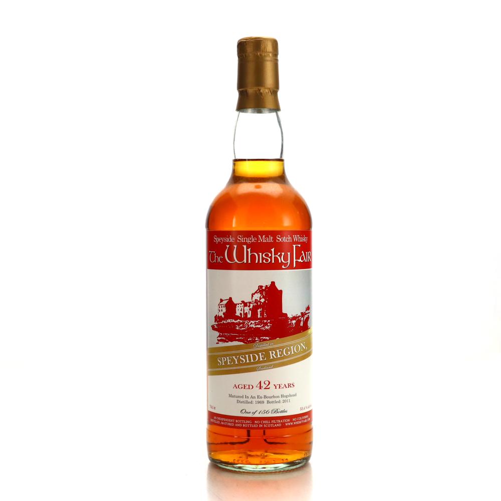Speyside Single Malt 1969 The Whisky Fair 42 Year Old