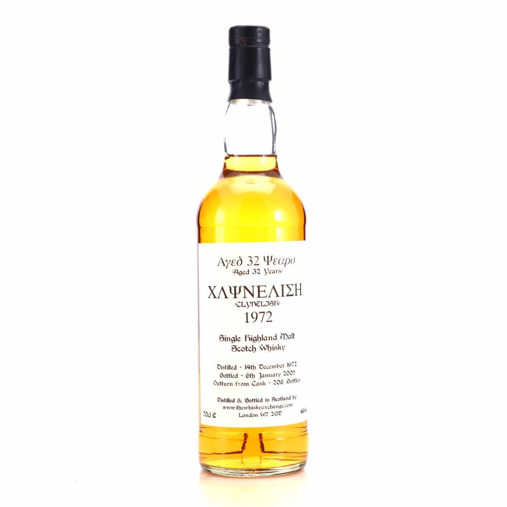 Clynelish 1972 The Whisky Exchange 32 Year Old