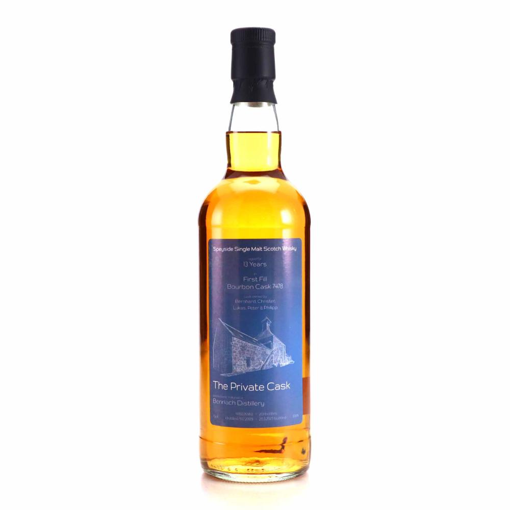 Benriach 2009 Private Cask13 Year Old #7478