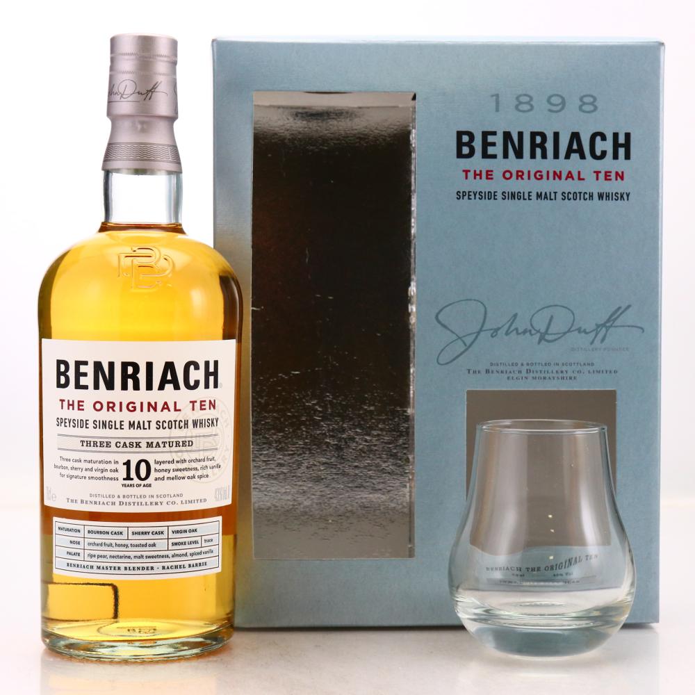 Benriach 10 Year Old Three Cask Matured Gift Set