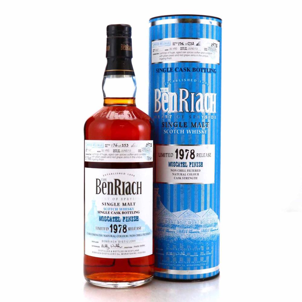 Benriach 1978 Single Moscatel Cask Finish 35 Year Old #1047