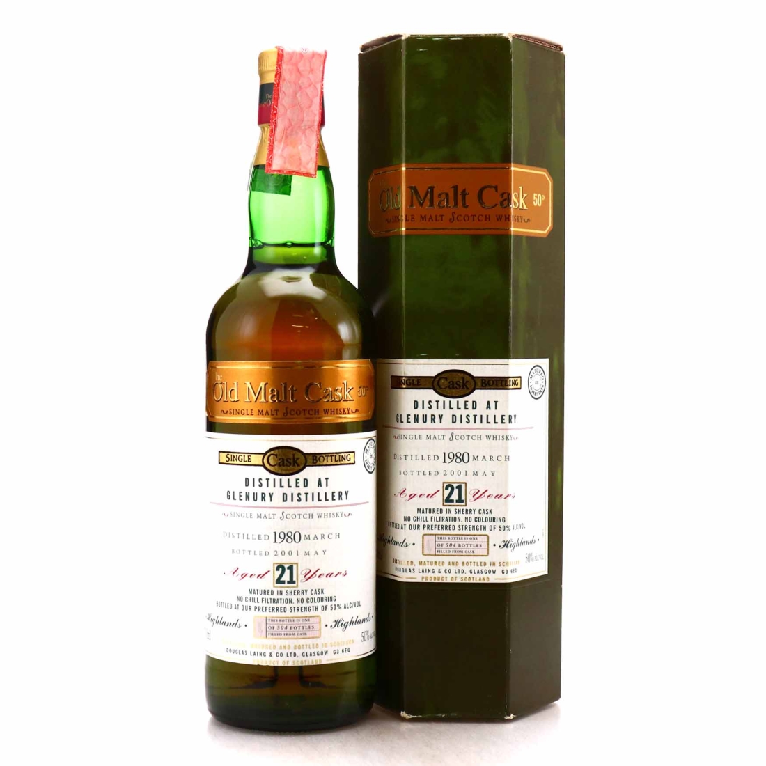 Glenury 1980 Douglas Laing 21 Year Old Sherry Wood