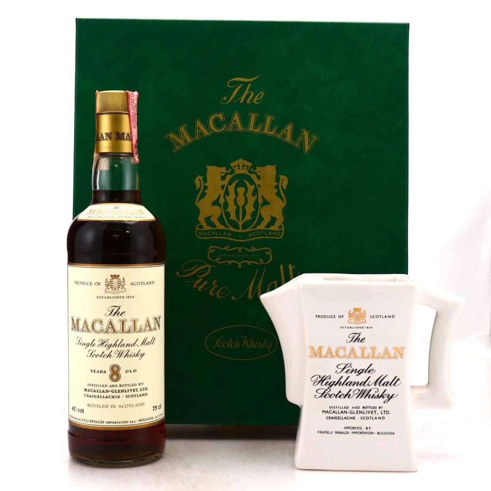 Macallan 8 Year Old Gift Pack early 1980s / Rinaldi Import