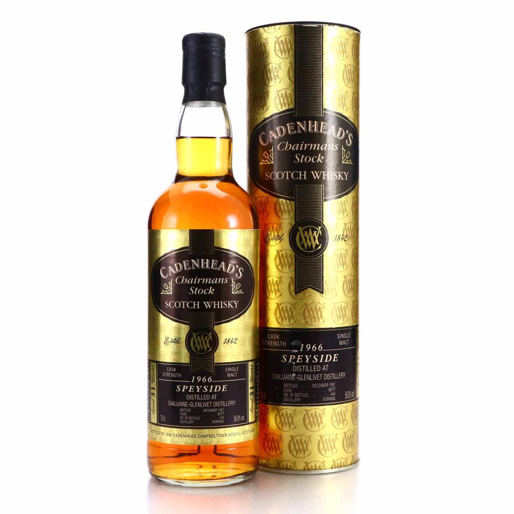 Dailuaine 1966 Cadenhead's 31 Year Old Chairman's Stock