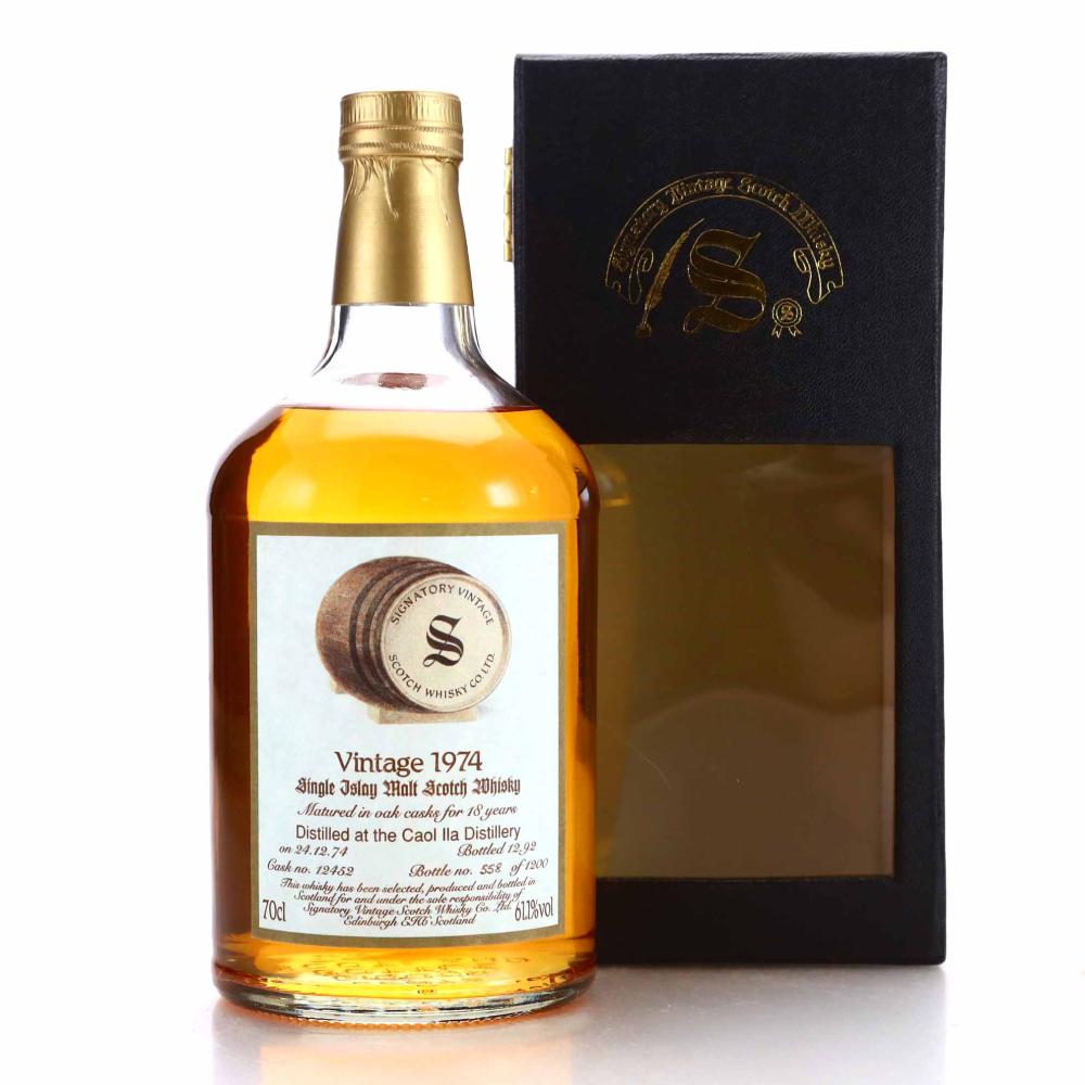 Caol Ila 1974 Signatory Vintage 18 Year Old