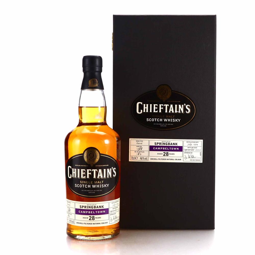 Springbank 1974 Chieftain's 28 Year Old #1388