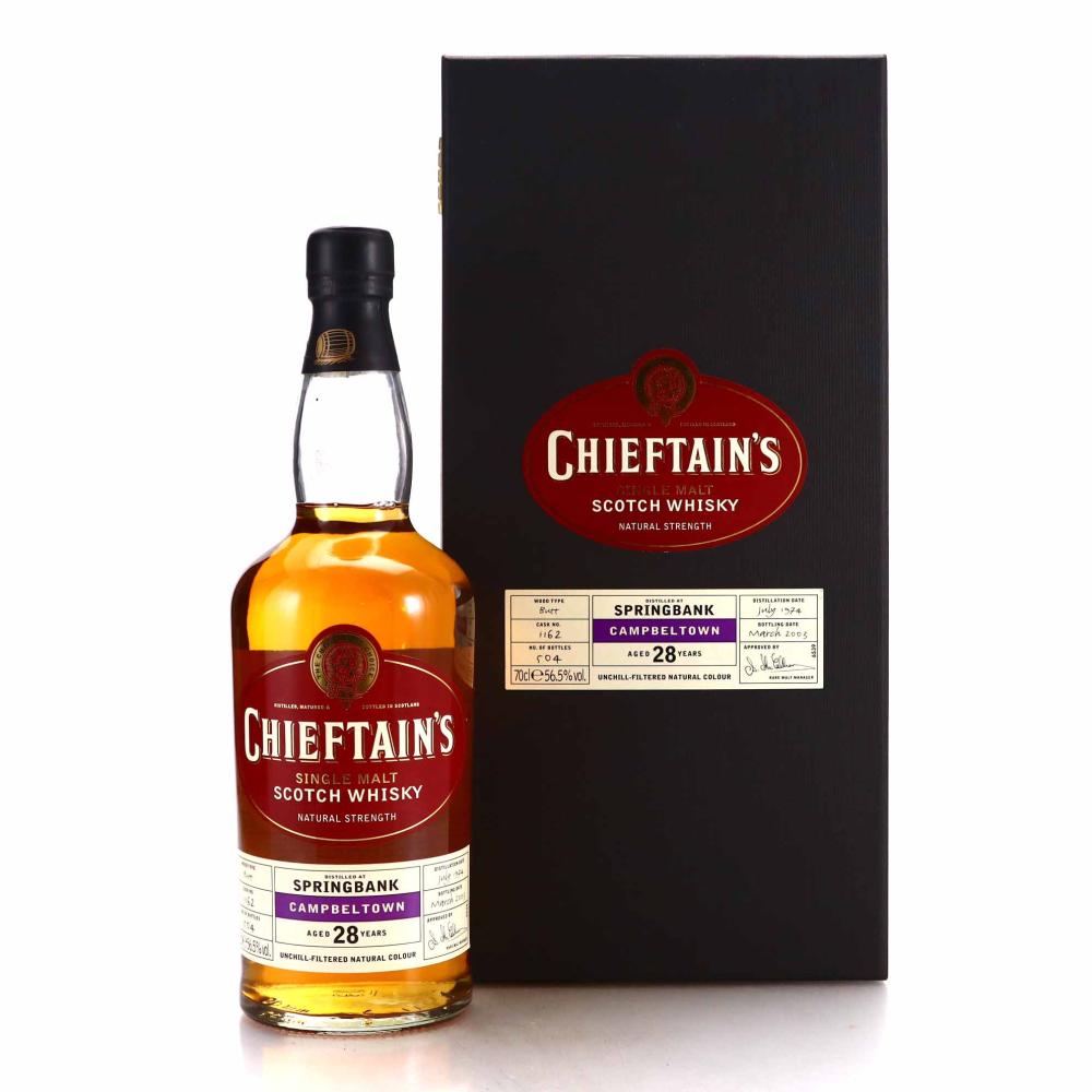 Springbank 1974 Chieftain's 28 Year Old #1162
