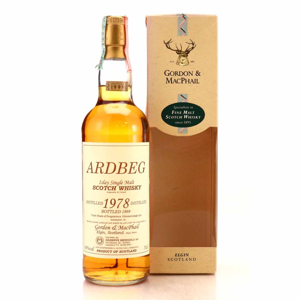 Ardbeg 1978 Gordon and MacPhail bottled 1999 / Meregalli Import