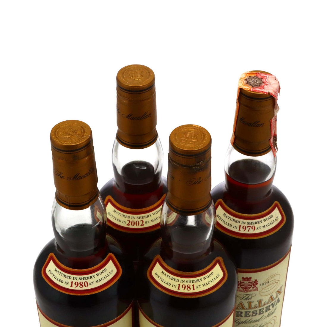 Image for Macallan 1979-1982 Gran Reserva Collection 4 x 70cl