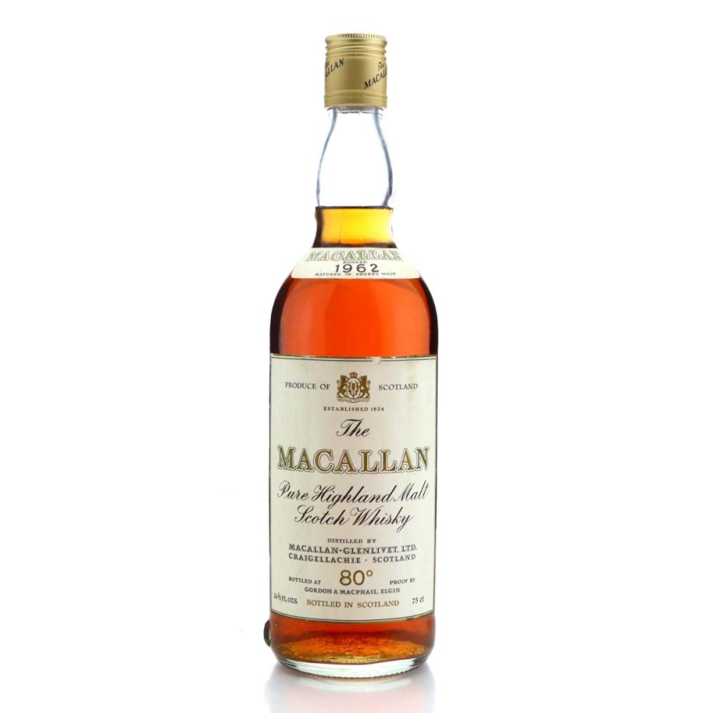 Macallan 1962 Gordon and MacPhail 80 Proof