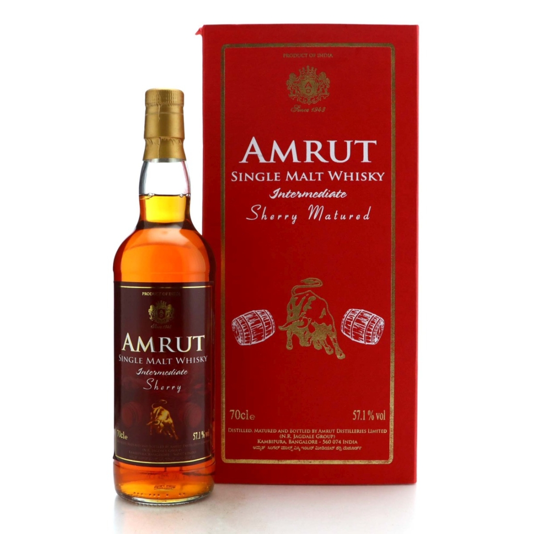 Amrut Intermediate Sherry Batch #1