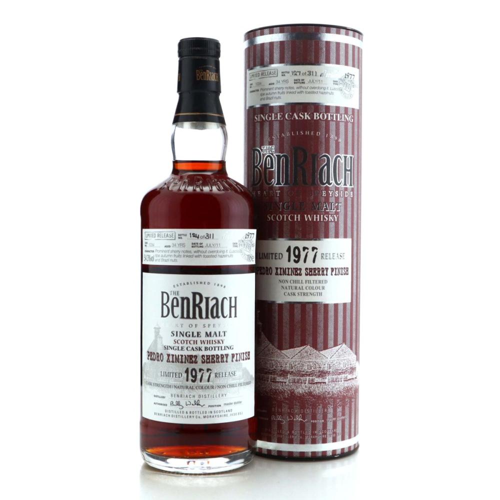 Benriach 1977 Single PX Cask 34 Year Old #1034