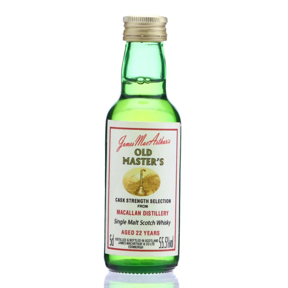 Macallan 22 Year Old James MacArthur Miniature
