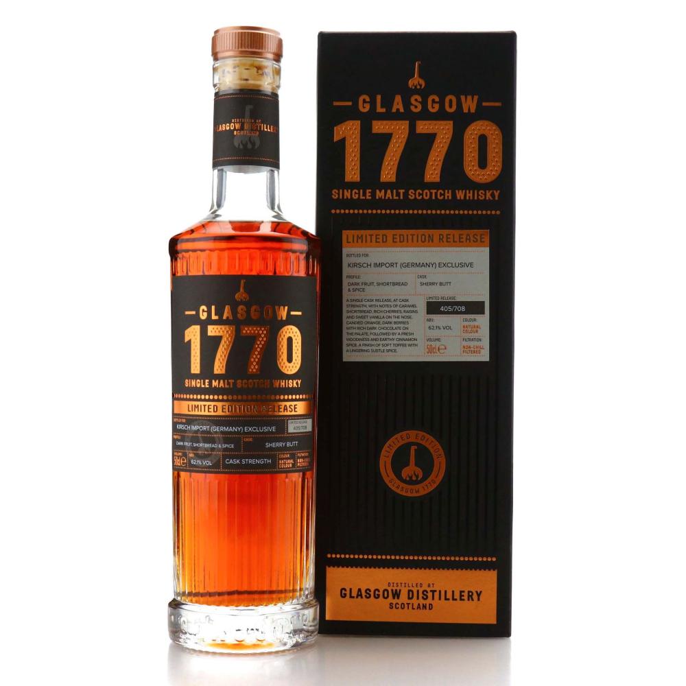 Glasgow '1770' Limited Edition Release 50cl / Kirsch Import