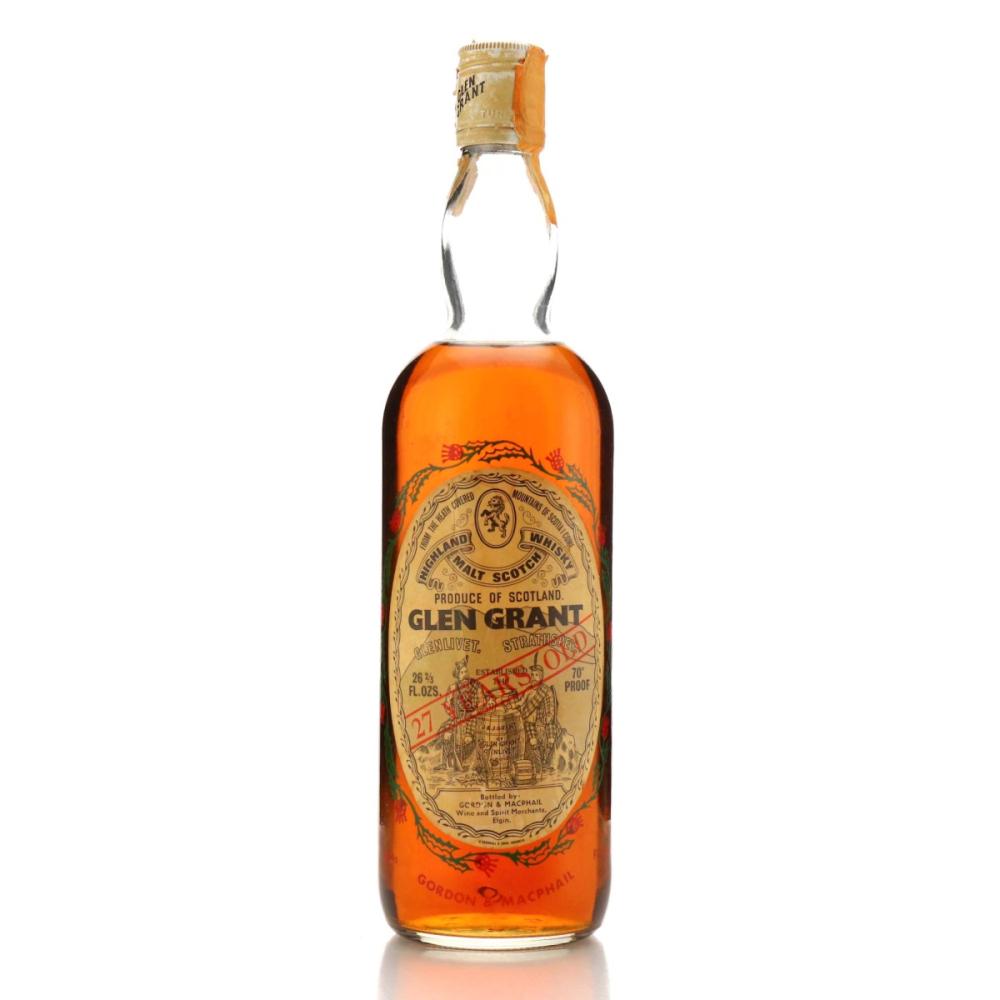 Glen Grant 27 Year Old Gordon and MacPhail 1980s