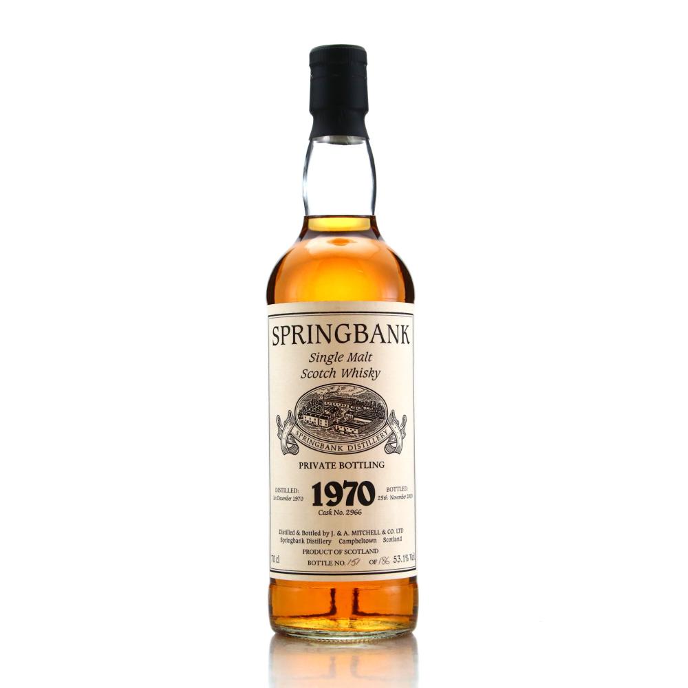 Springbank 1970 Private Cask #2966