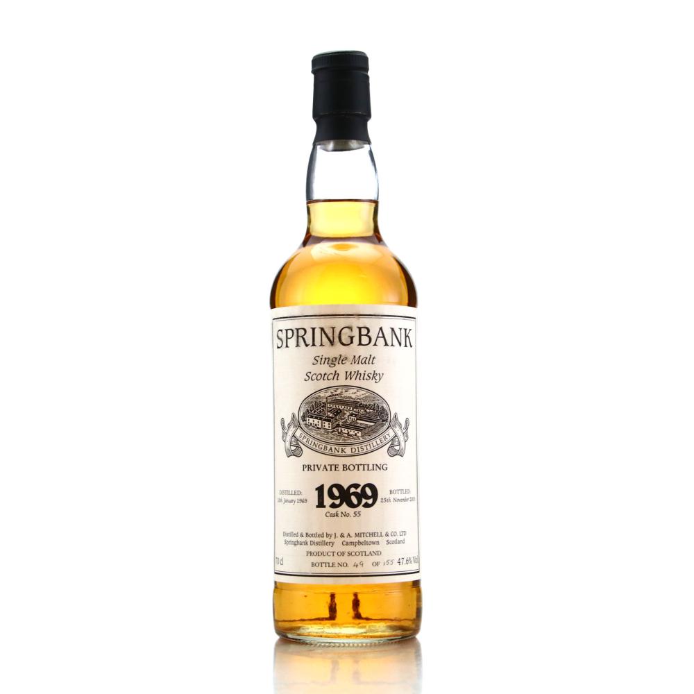 Springbank 1969 Private Bottling Cask #55
