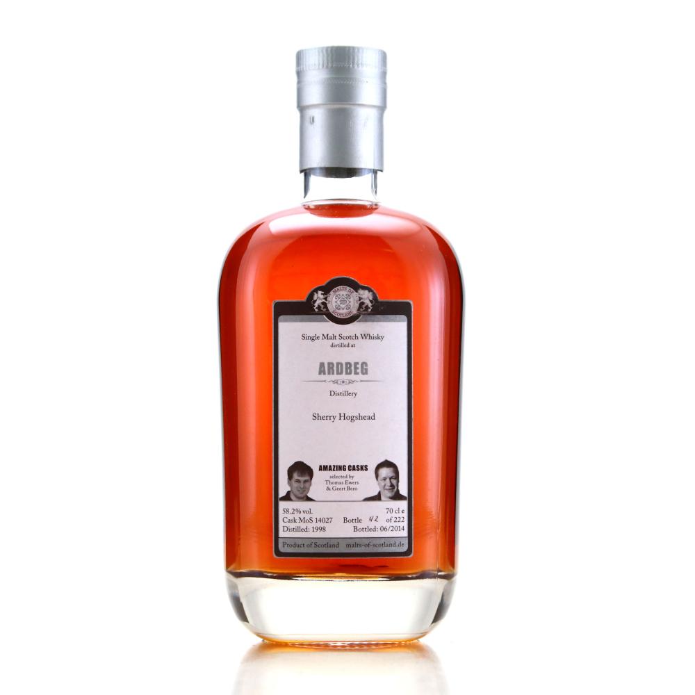 Ardbeg 1998 Malts of Scotland Sherry Hogshead / Amazing Casks