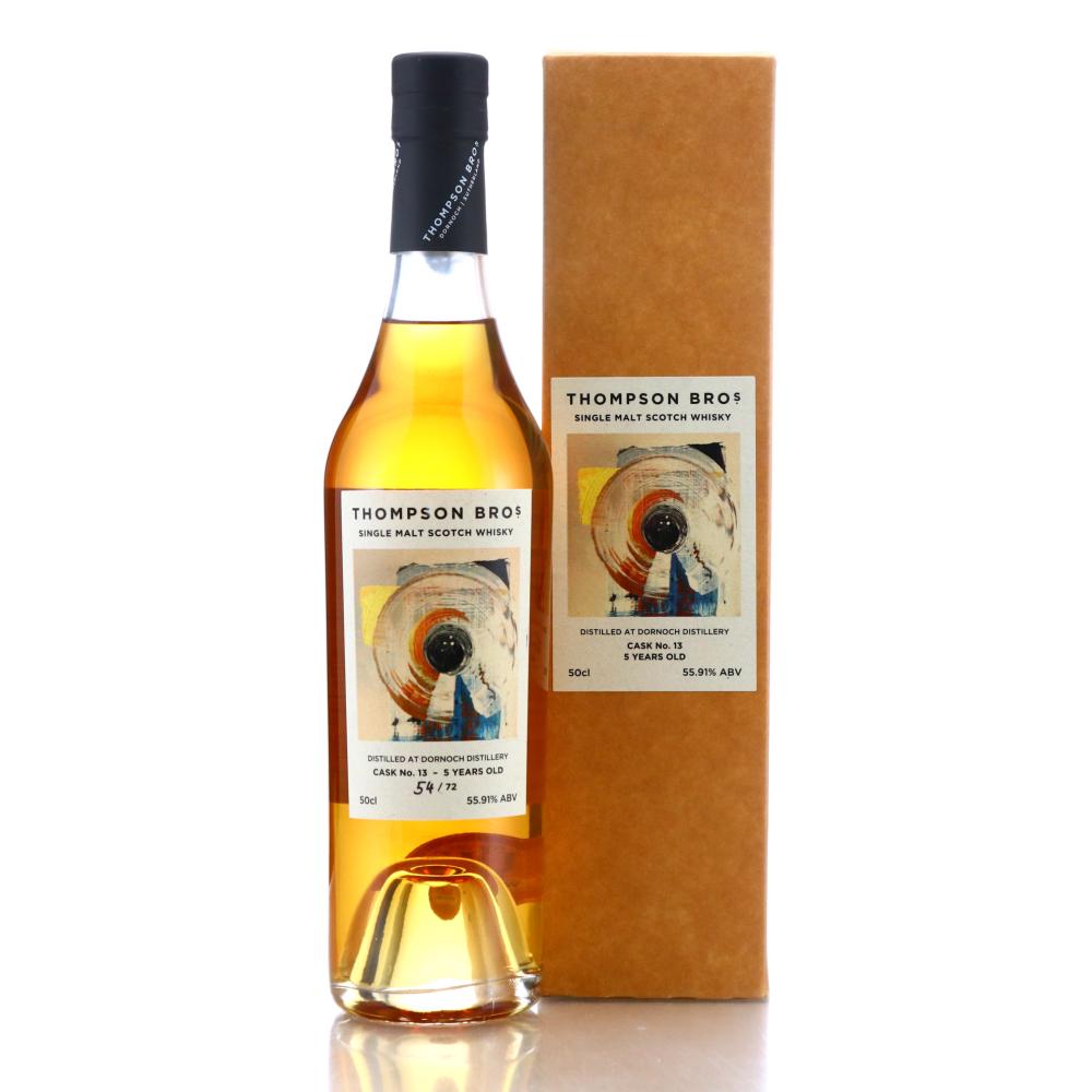 Dornoch 2017 Single Bourbon Cask 5 Year Old #13 50cl