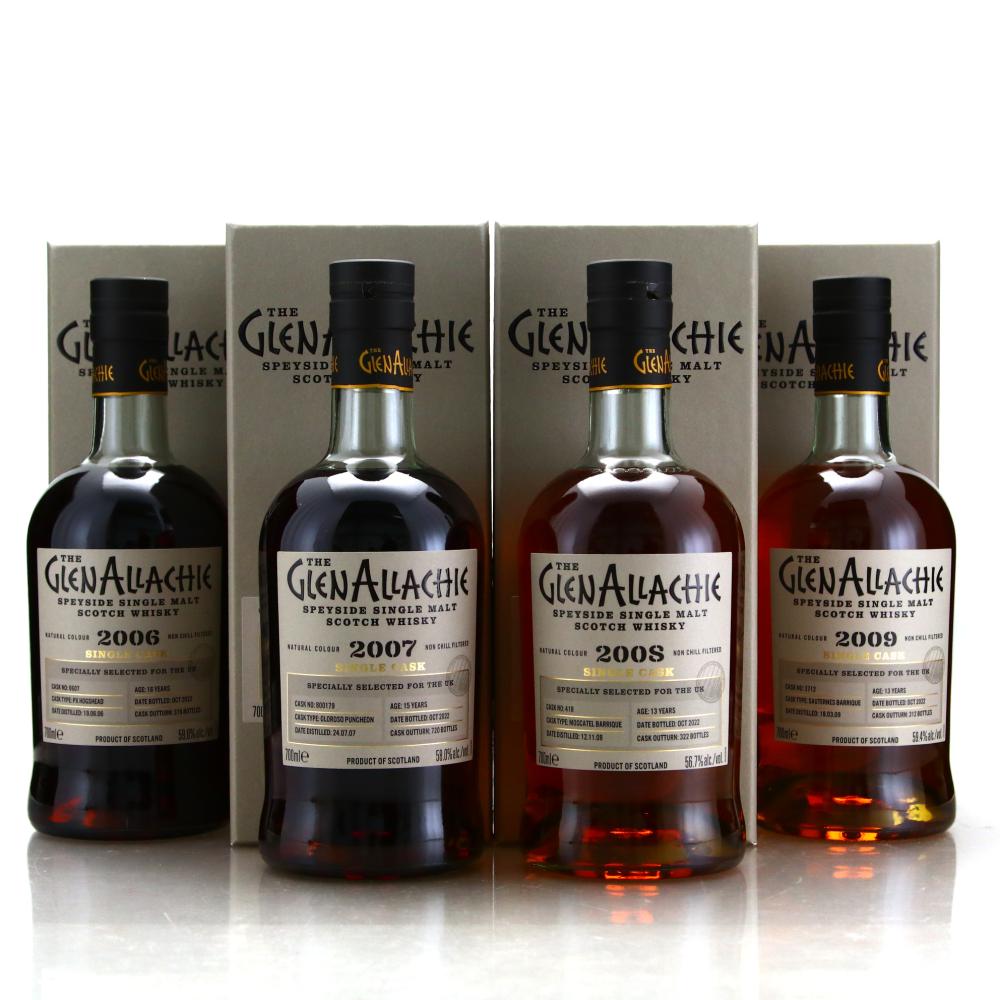 Glenallachie Single Cask / UK  4 x 70cl