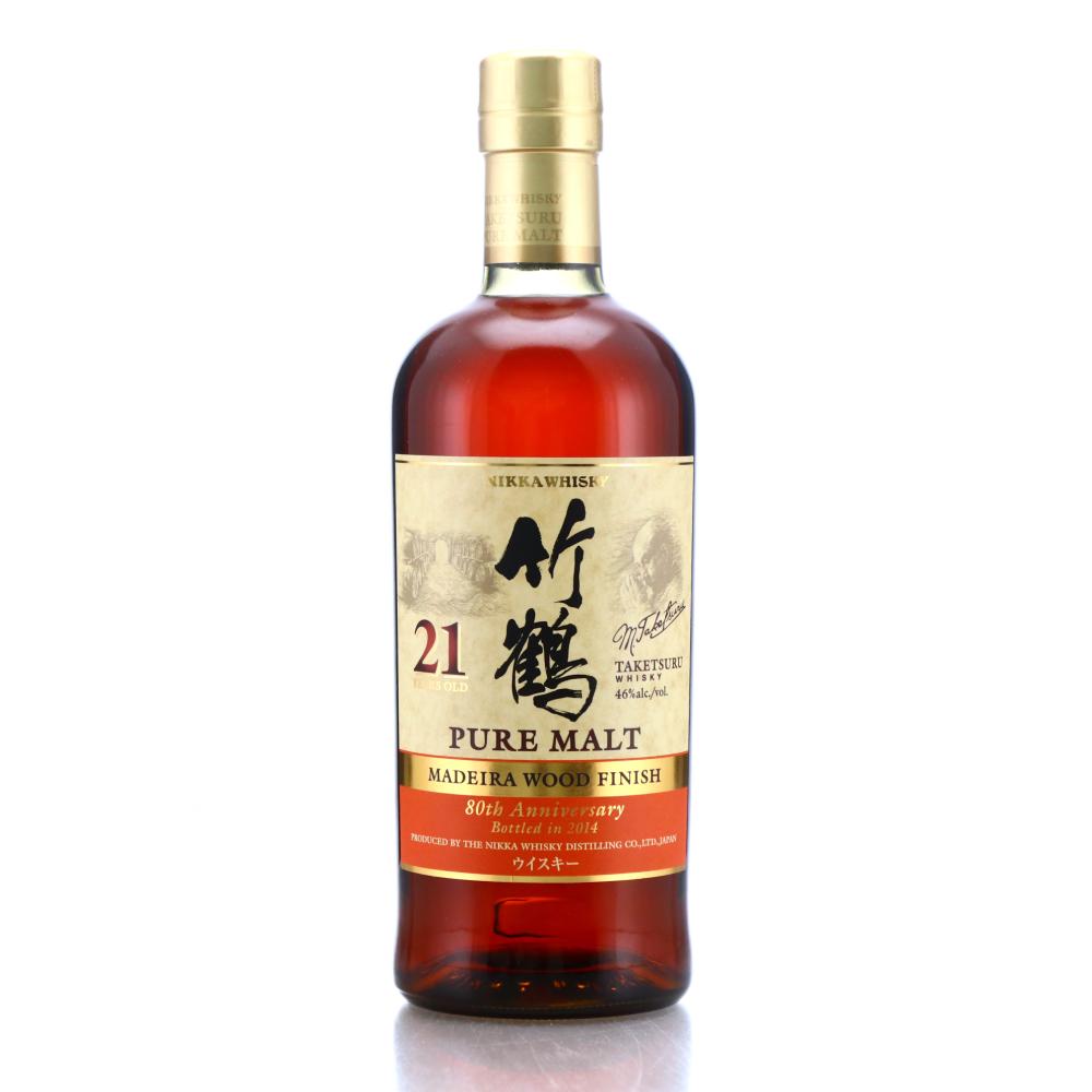 Taketsuru 21 Year Old Pure Malt Madeira Finish / 80th Anniversary