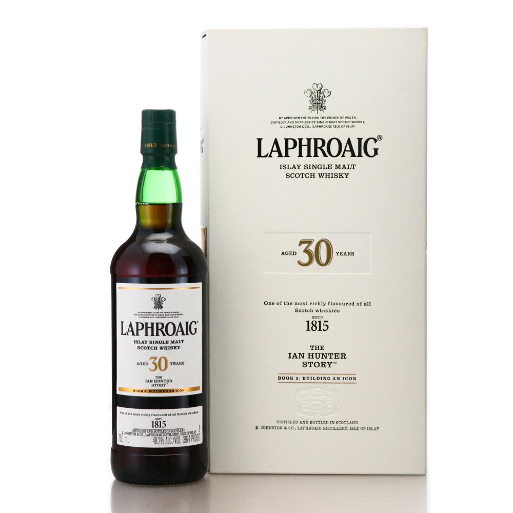 Laphroaig 30 Year Old The Ian Hunter Story Book 2 75cl / US Import