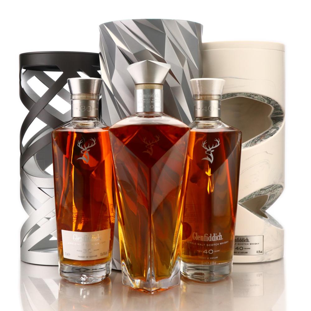 Glenfiddich Time Re-Imagined Collection 3 x 70cl