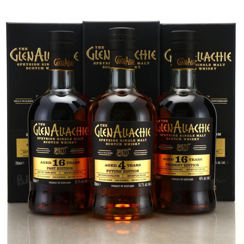 Glenallachie Billy Walker 50th Anniversary 3 x 70cl