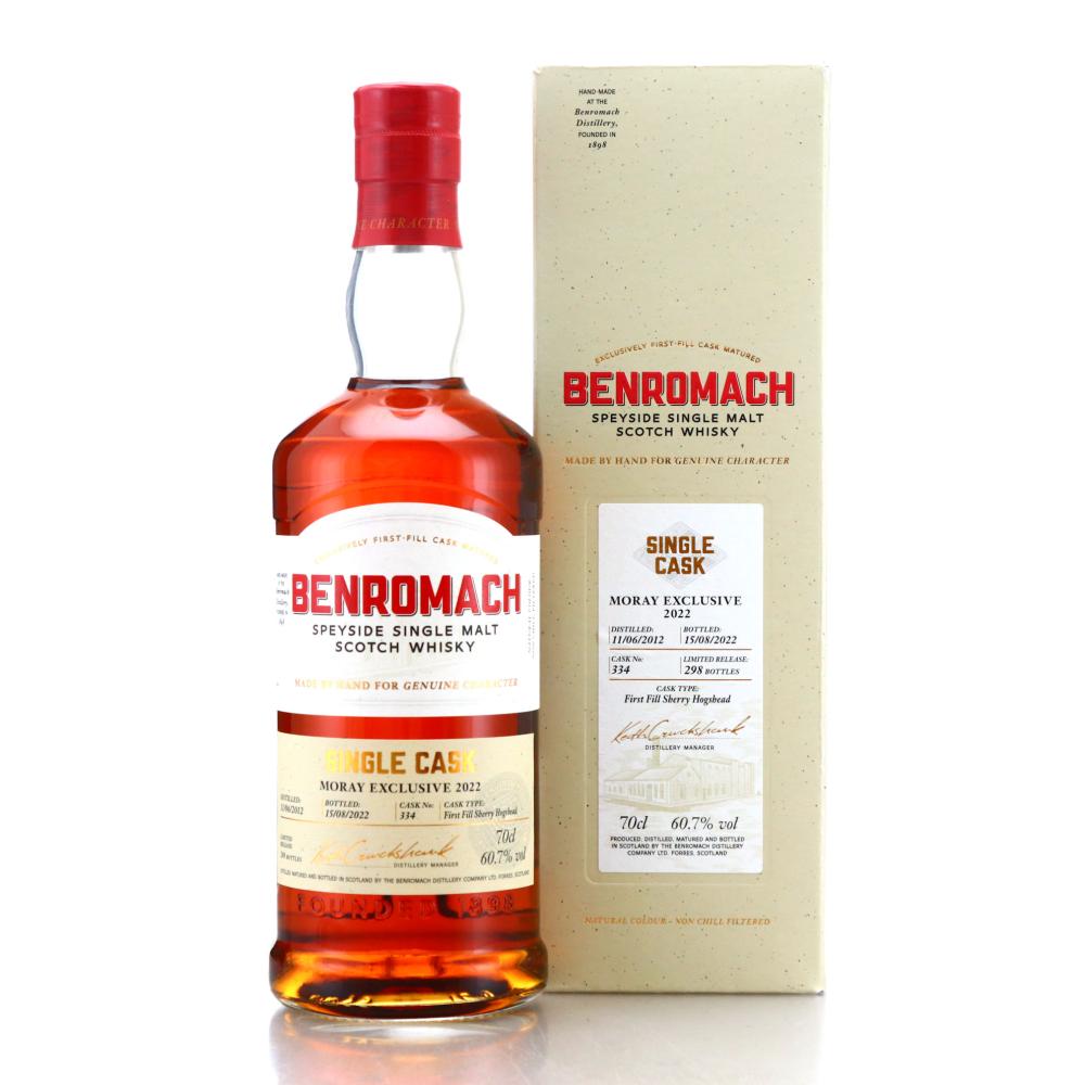 Benromach 2012 Single Bourbon Cask #344 / Moray Exclusive