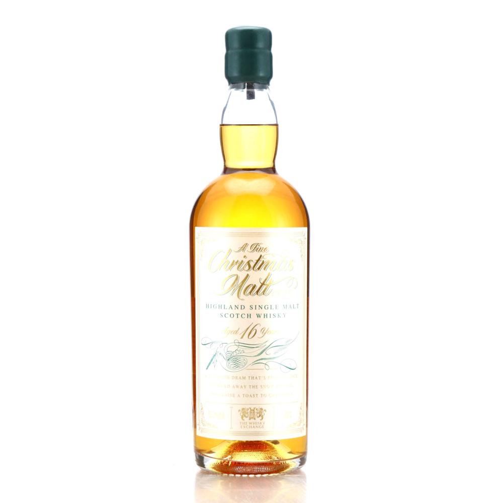 Highland Single Malt 16 Year Old Whisky Exchange / A Fine Christmas Malt 2021