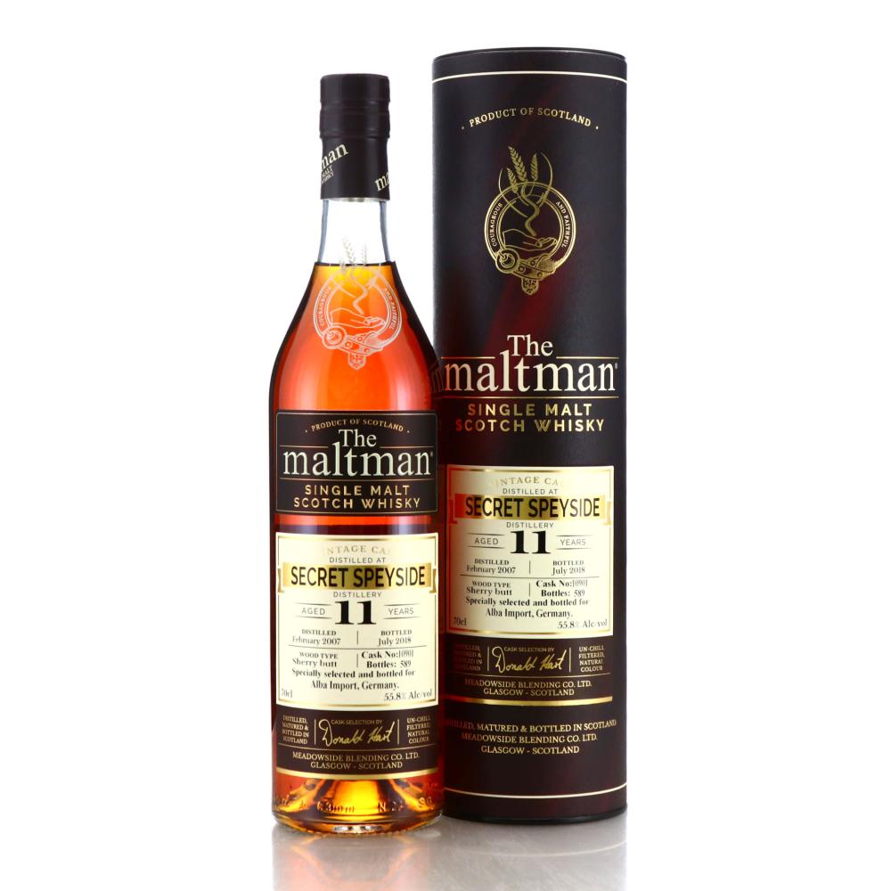 Speyside Single Malt 2007 Maltman 11 Year Old / Alba Import