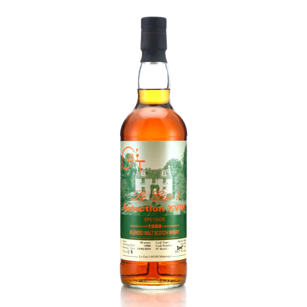 Speyside Blended Malt 1988 Le Gus't 30 Year Old