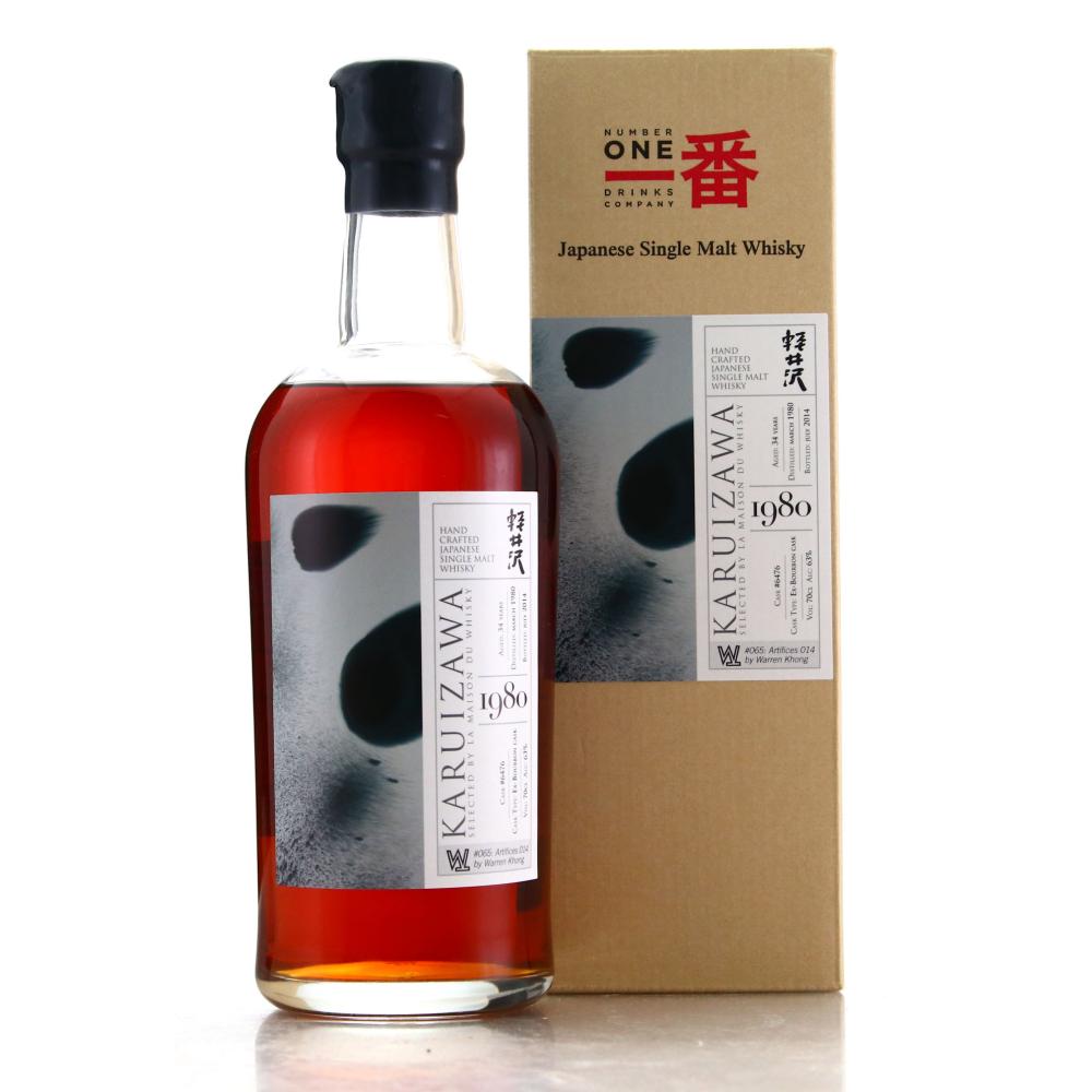 Karuizawa 1980 Single Bourbon Cask 34 Year Old #6476 / Artifices 014 by Warren Khong