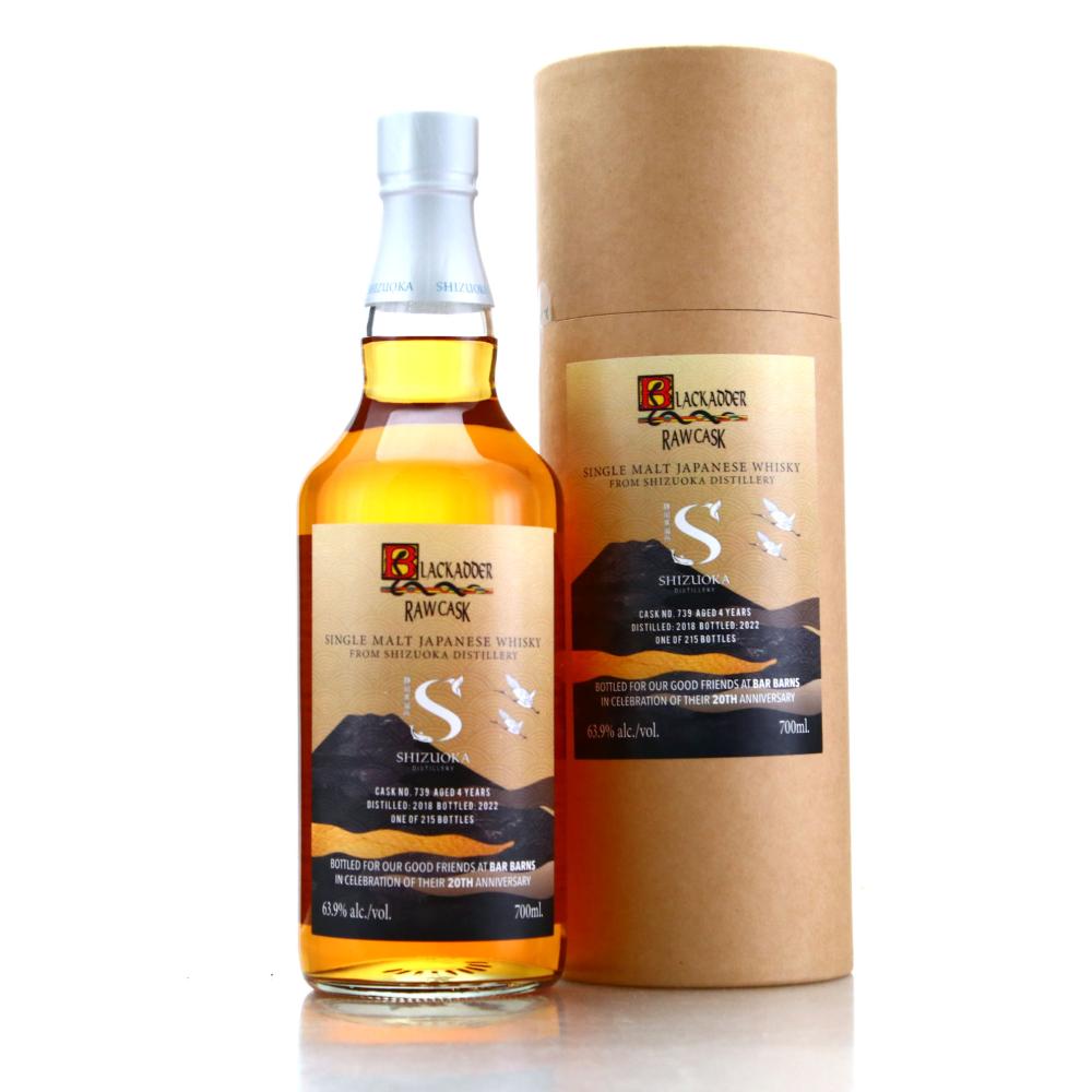 Shizuoka 2018 Blackadder 4 Year Old Raw Cask #739 / Bar Barns 20th Anniversary