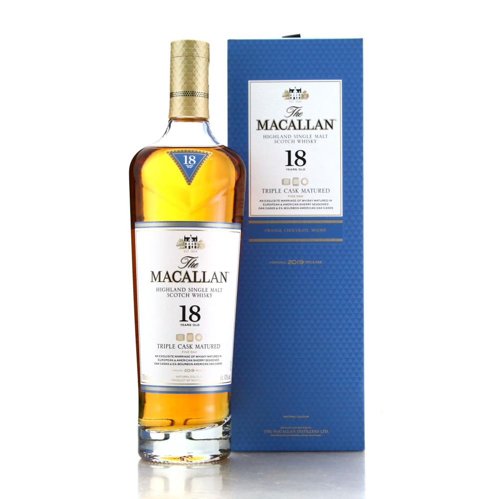 Macallan 18 Year Old Triple Cask 2019 Release