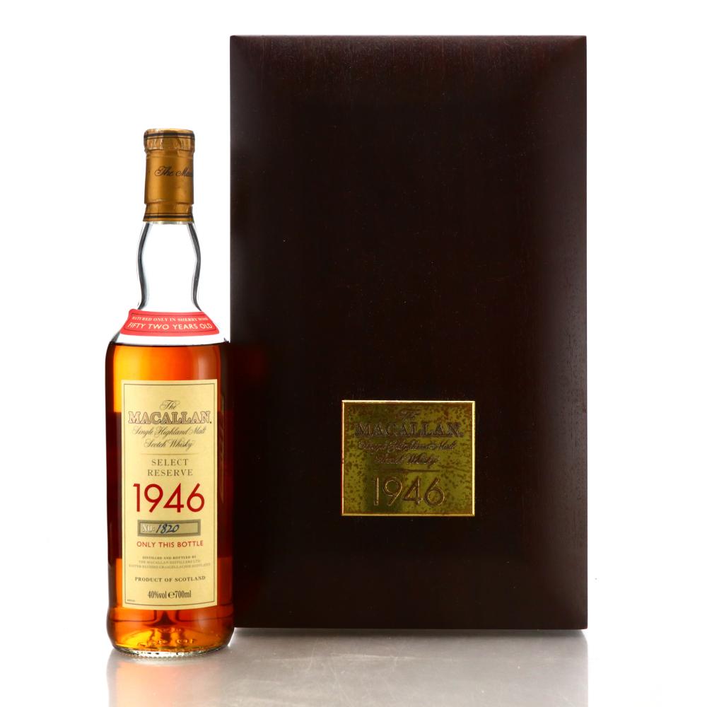 Macallan 1946 Select Reserve 52 Year Old