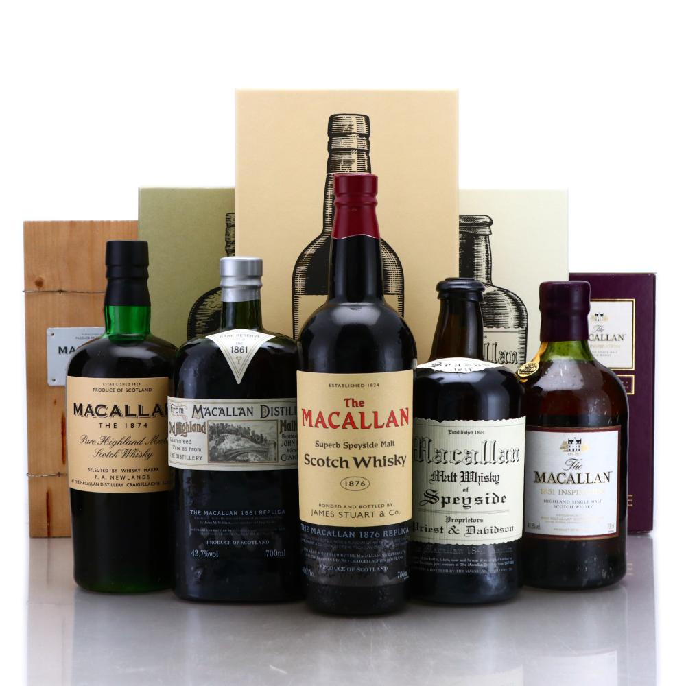 Macallan Replica and Inspiration Collection x 5