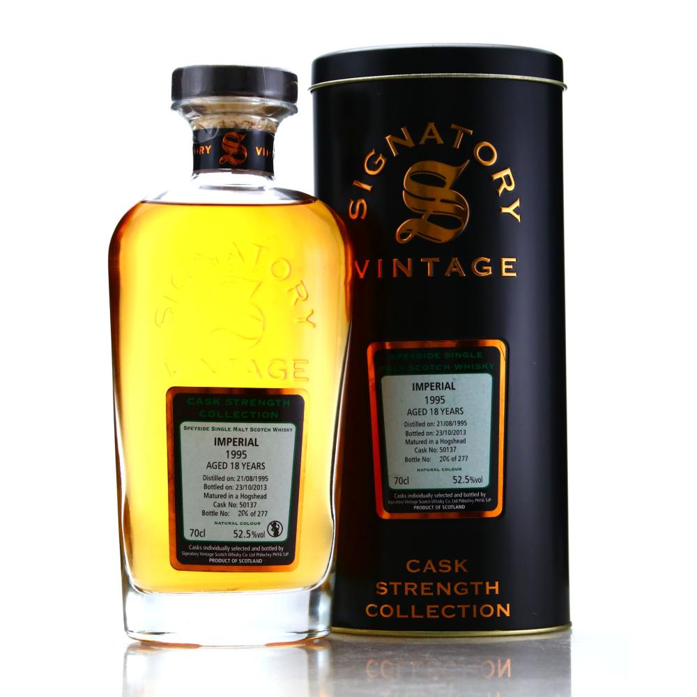 Imperial 1995 Signatory Vintage 18 Year Old Cask Strength
