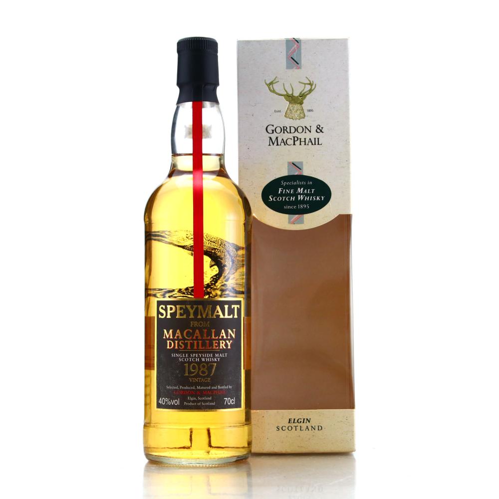 Macallan 1987 Gordon and MacPhail Speymalt