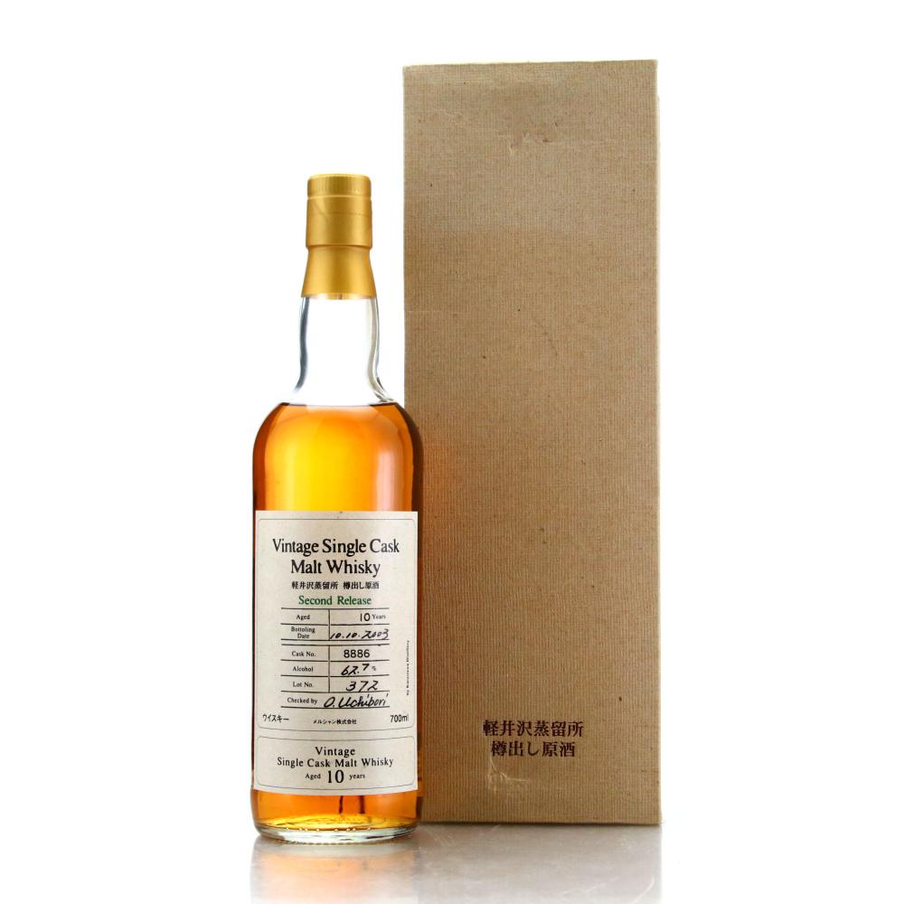 Karuizawa 10 Year Old Single Cask #8886 /  Shinanoya - Second Release