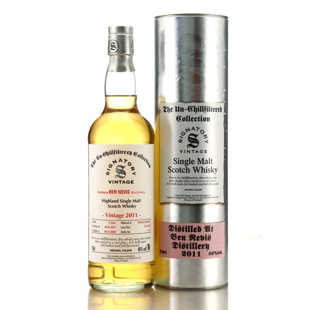 Ben Nevis 2011 Signatory Vintage 9 Year Old