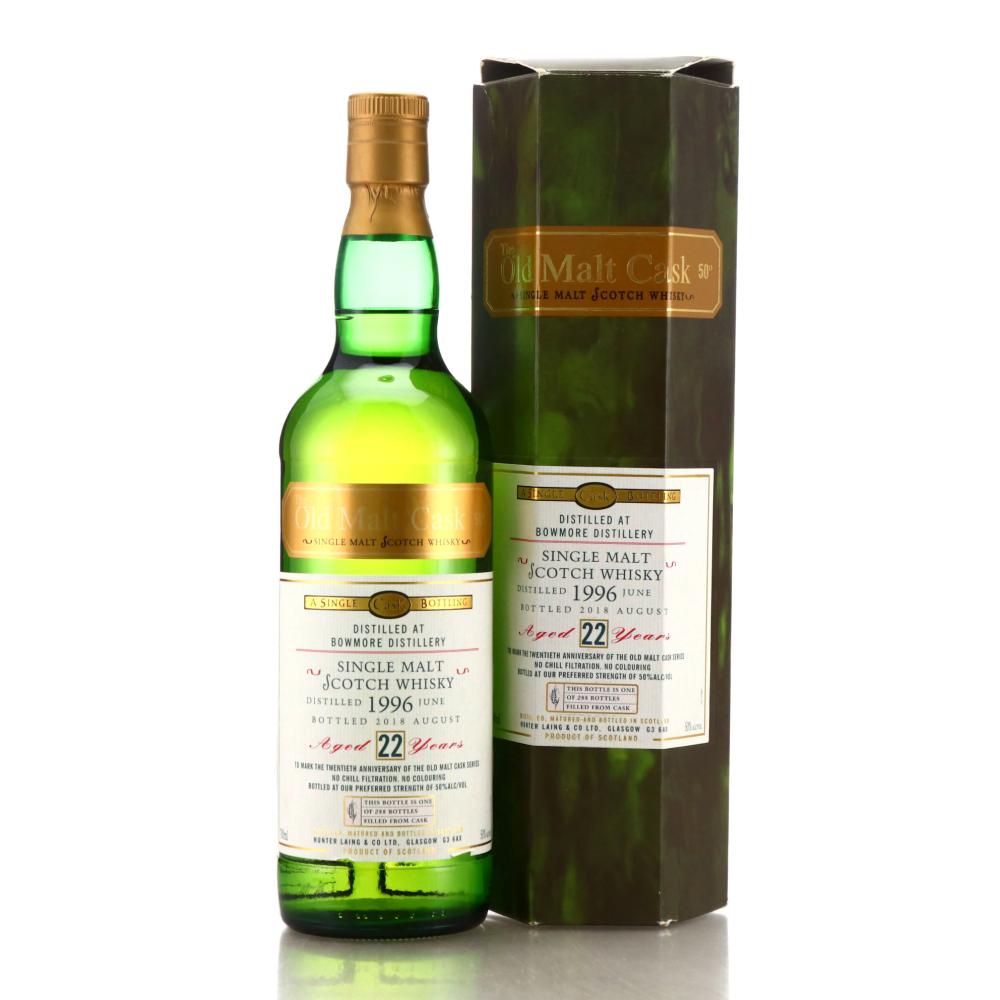 Bowmore 1996 Hunter Laing 22 Year Old / Old Malt Cask 20th Anniversary