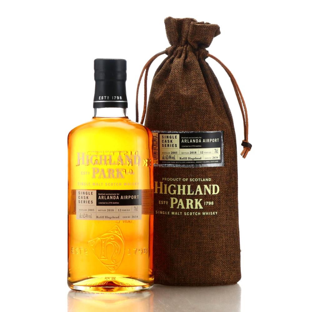 Highland Park 2005 Single Cask 12 Year Old #2634 / Arlanda Airport