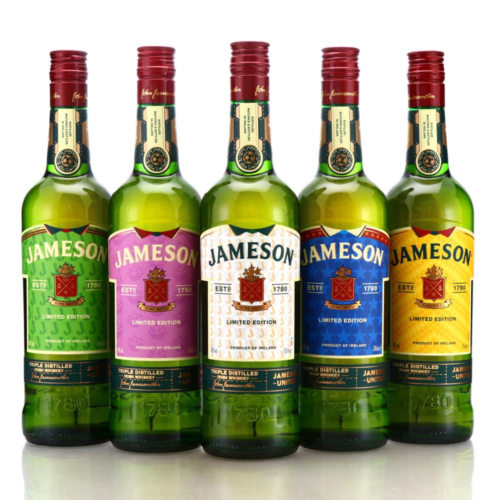 Jameson Limited Edition / Jameson United Football 5 x 70cl