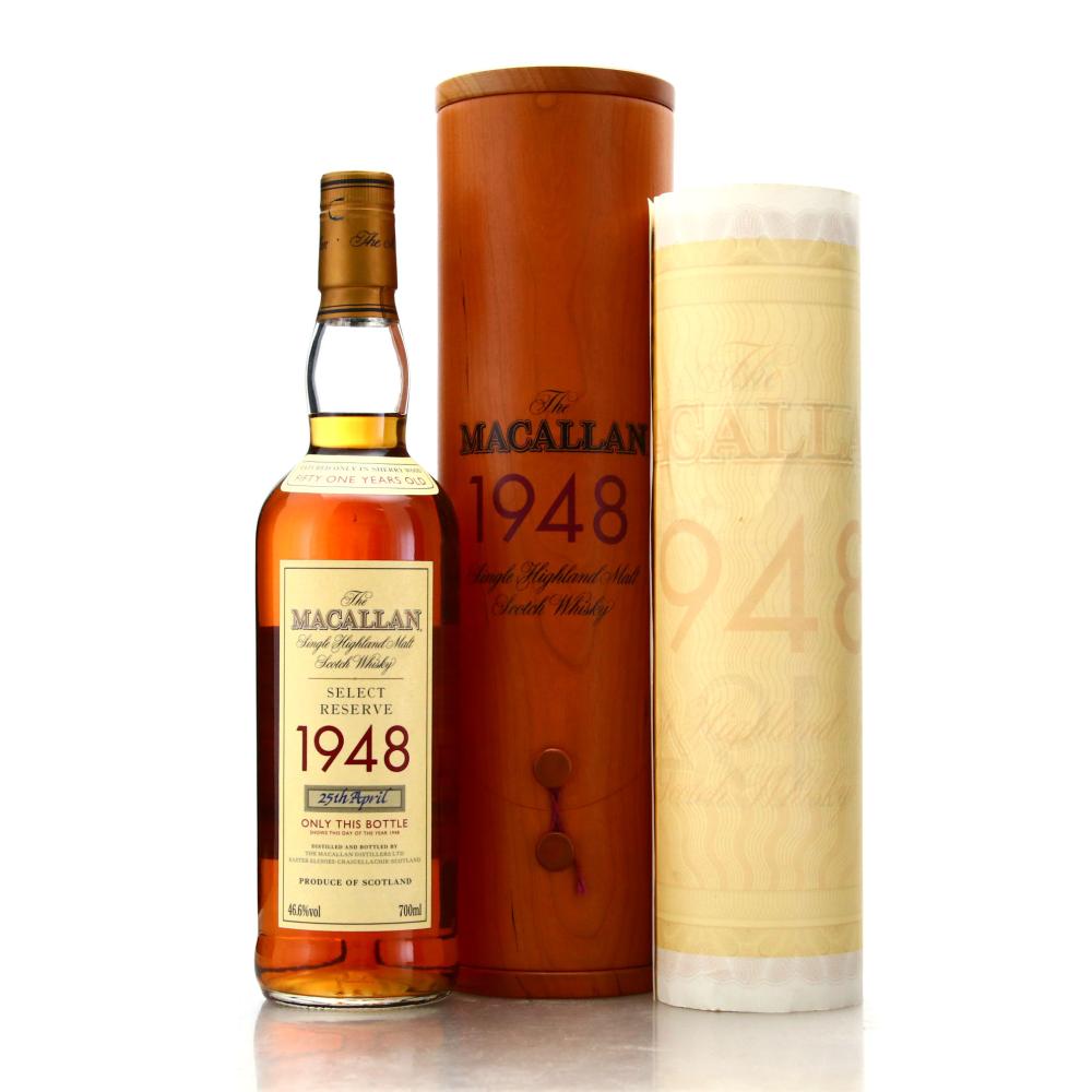 Macallan 1948 Select Reserve 51 Year Old