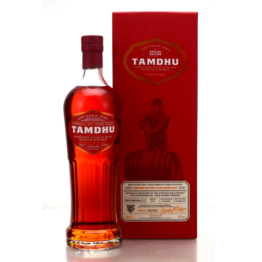 Tamdhu 2006 Single Sherry Cask #2014 / Deinwhisky.de